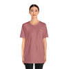 Find Your Balance Jersey Tee - Bella+Canvas 3001 Heather Mauve Airlume Cotton Bella+Canvas 3001 Crew Neckline Jersey Short Sleeve Lightweight Fabric Mental Health Support Retail Fit Tear-away Label Tee Unisex Tee T-Shirt 11116522868441943118_2048 Printify
