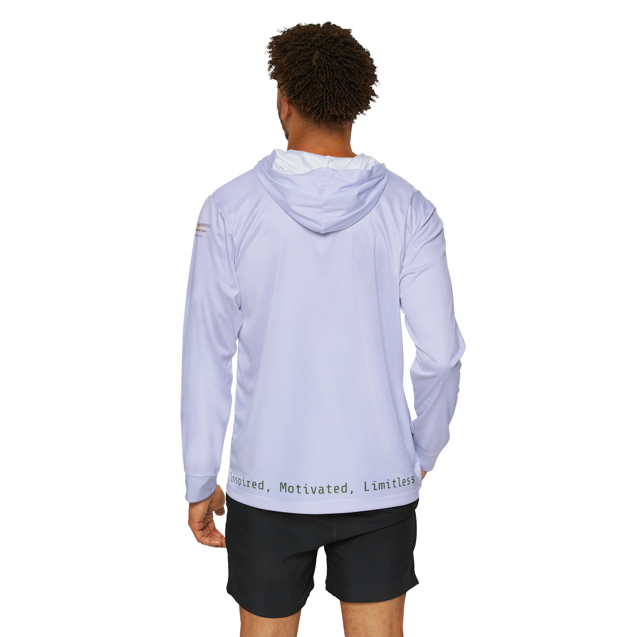 Fearless Men's Warmup Hoodie: Conquer Your Fears Activewear Durable Fabric Made in USA Men's Hoodie Mental Health Support Moisture-wicking Performance Apparel Quality Control Sports Warmup UPF 50+ All Over Prints 12132511352399926386_2048 Printify