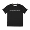 Mental Health Matters T-Shirt: Wear Your Support Athleisure Wear Comfort Masculinity Mental Wellness Pledge Donation Polyester All Over Prints 12180135357020103446_2048 Printify