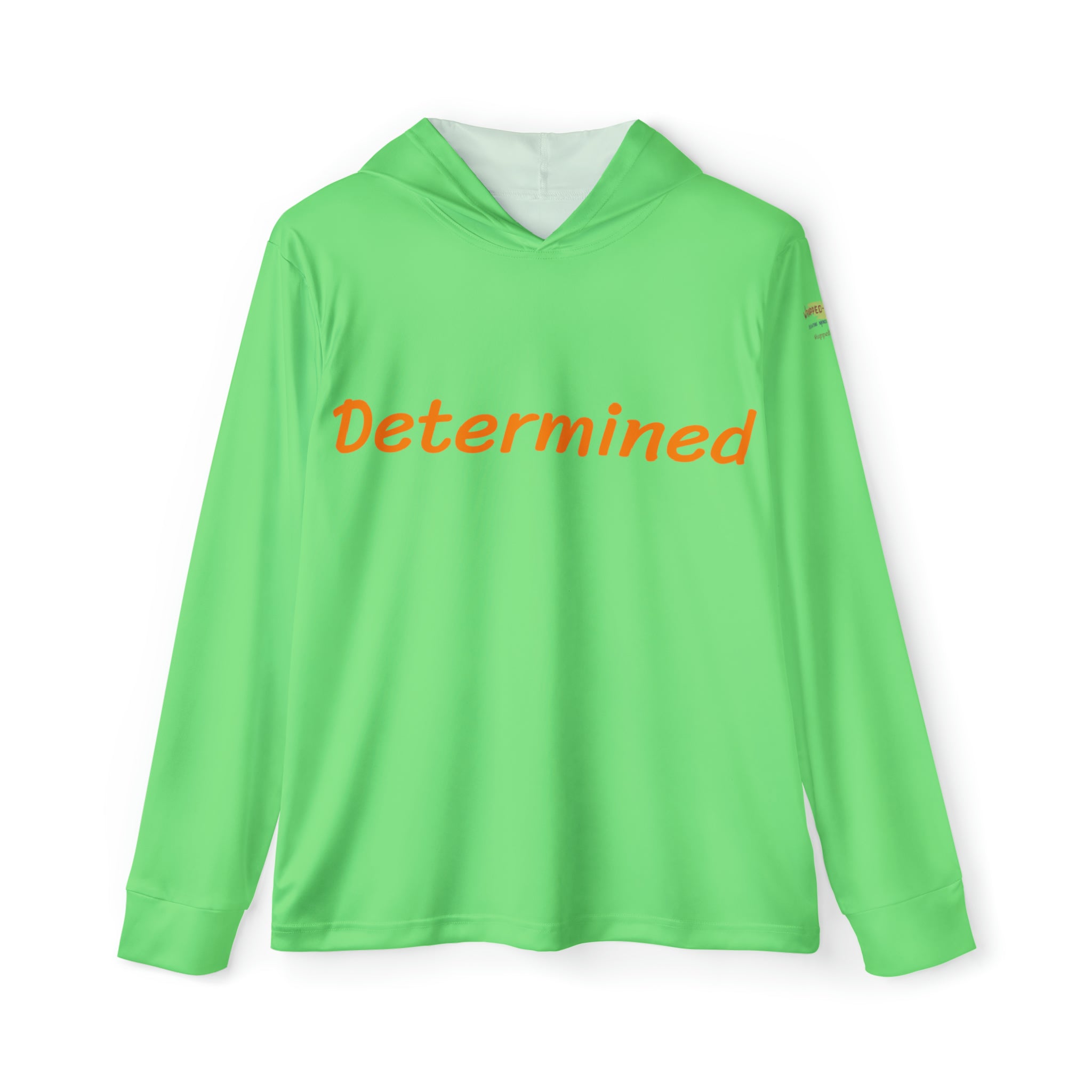 Determined Men's Warmup Hoodie Achieve Your Goals Activewear Durable Fabric Made in USA Men's Hoodie Mental Health Support Moisture-wicking Performance Apparel Quality Control Sports Warmup UPF 50+ All Over Prints 12186047376703440051_2048 Printify