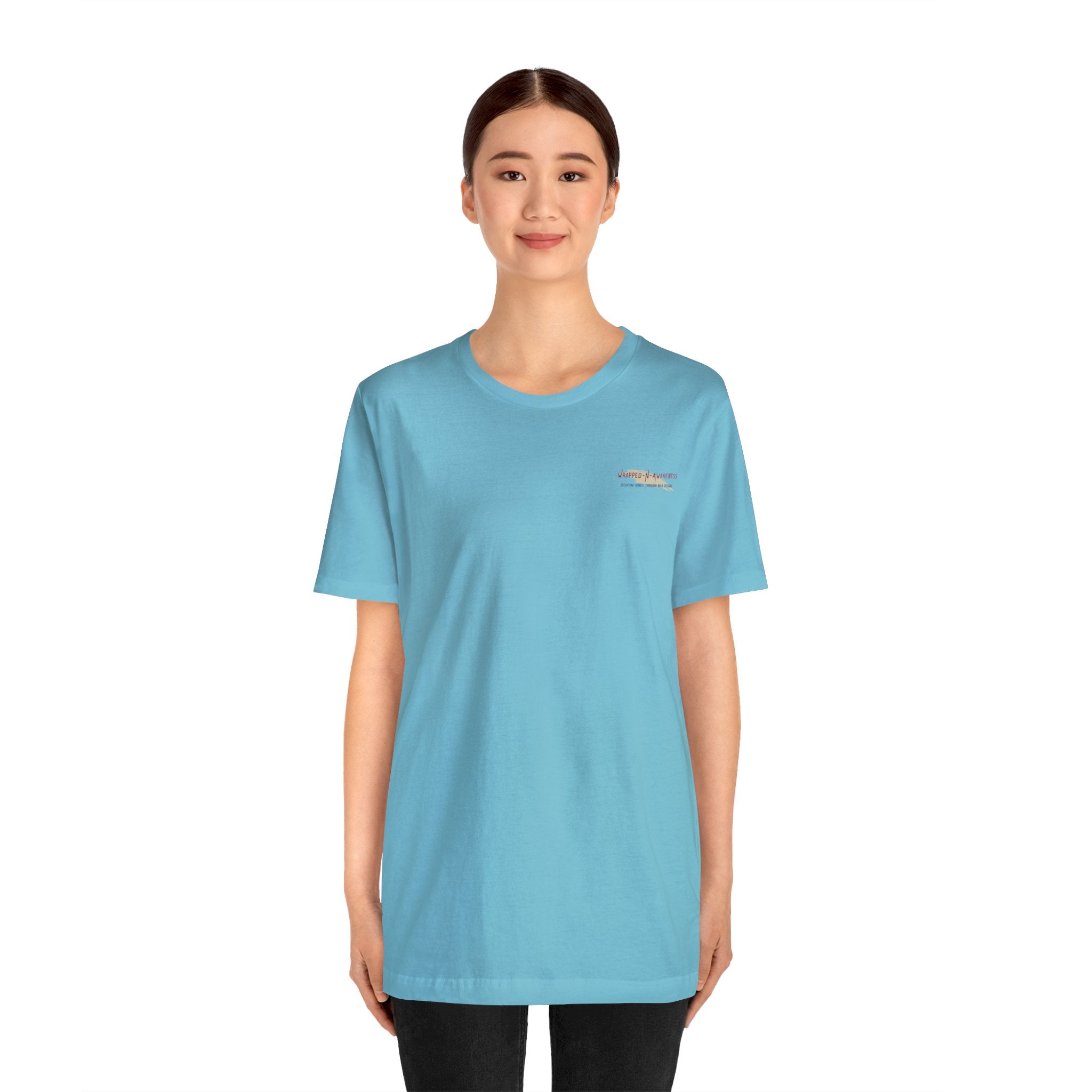 Embrace Self-Care Jersey Tee - Bella+Canvas 3001 Heather Mauve Airlume Cotton Bella+Canvas 3001 Crew Neckline Jersey Short Sleeve Lightweight Fabric Mental Health Support Retail Fit Tear-away Label Tee Unisex Tee T-Shirt 12799677171844230218_2048 Printify
