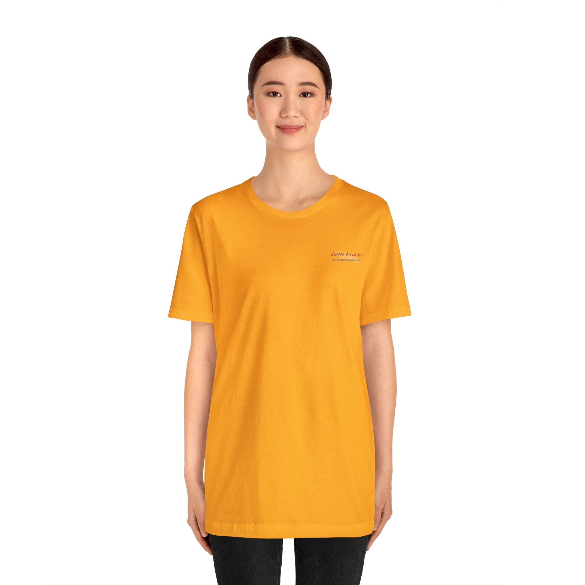 Progress Over Perfection Tee - Bella+Canvas 3001 Yellow Airlume Cotton Bella+Canvas 3001 Crew Neckline Jersey Short Sleeve Lightweight Fabric Mental Health Support Retail Fit Tear-away Label Tee Unisex Tee T-Shirt 13363740237236613555_2048 Printify