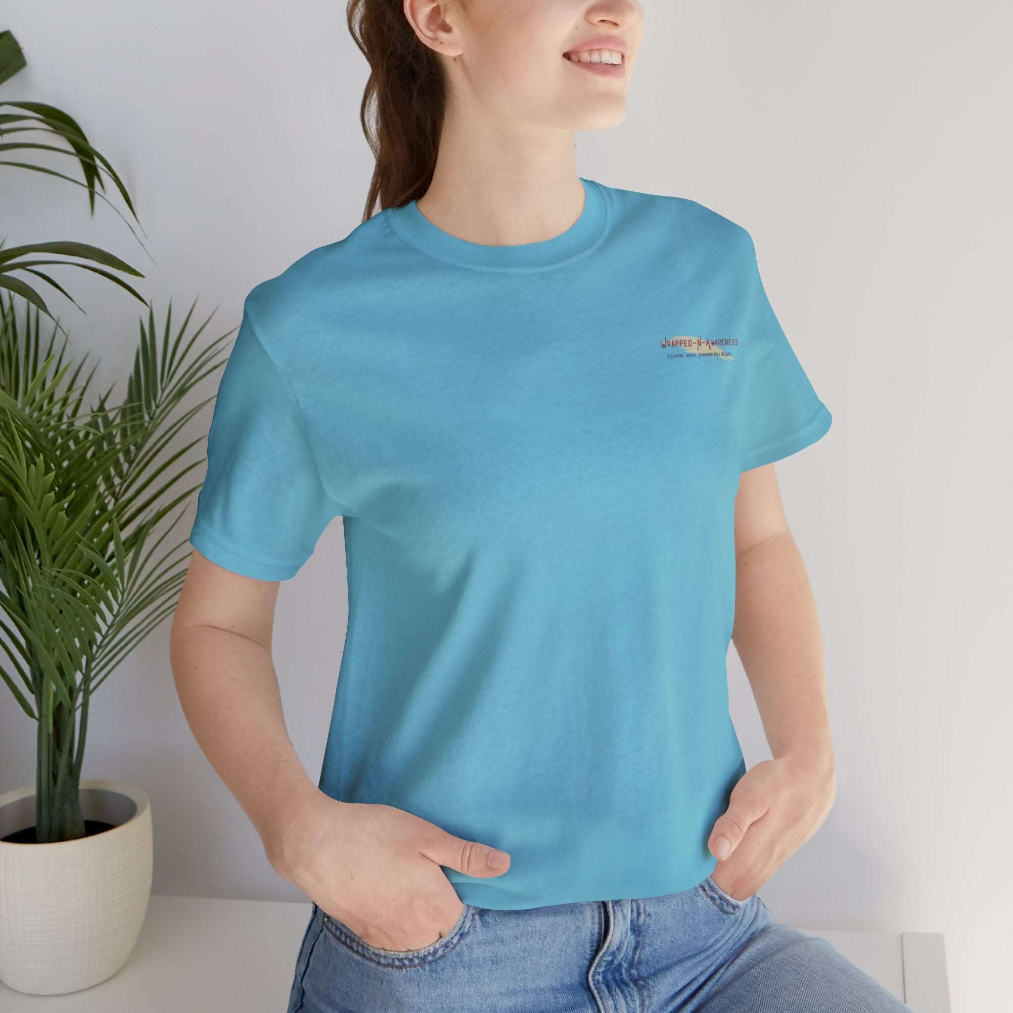Choose Joy Daily Jersey Tee - Bella+Canvas 3001 Heather Mauve Airlume Cotton Bella+Canvas 3001 Crew Neckline Jersey Short Sleeve Lightweight Fabric Mental Health Support Retail Fit Tear-away Label Tee Unisex Tee T-Shirt 13987073529577286170_2048_fb7d9b8c-80cc-4761-a022-b92f86e814a2 Printify