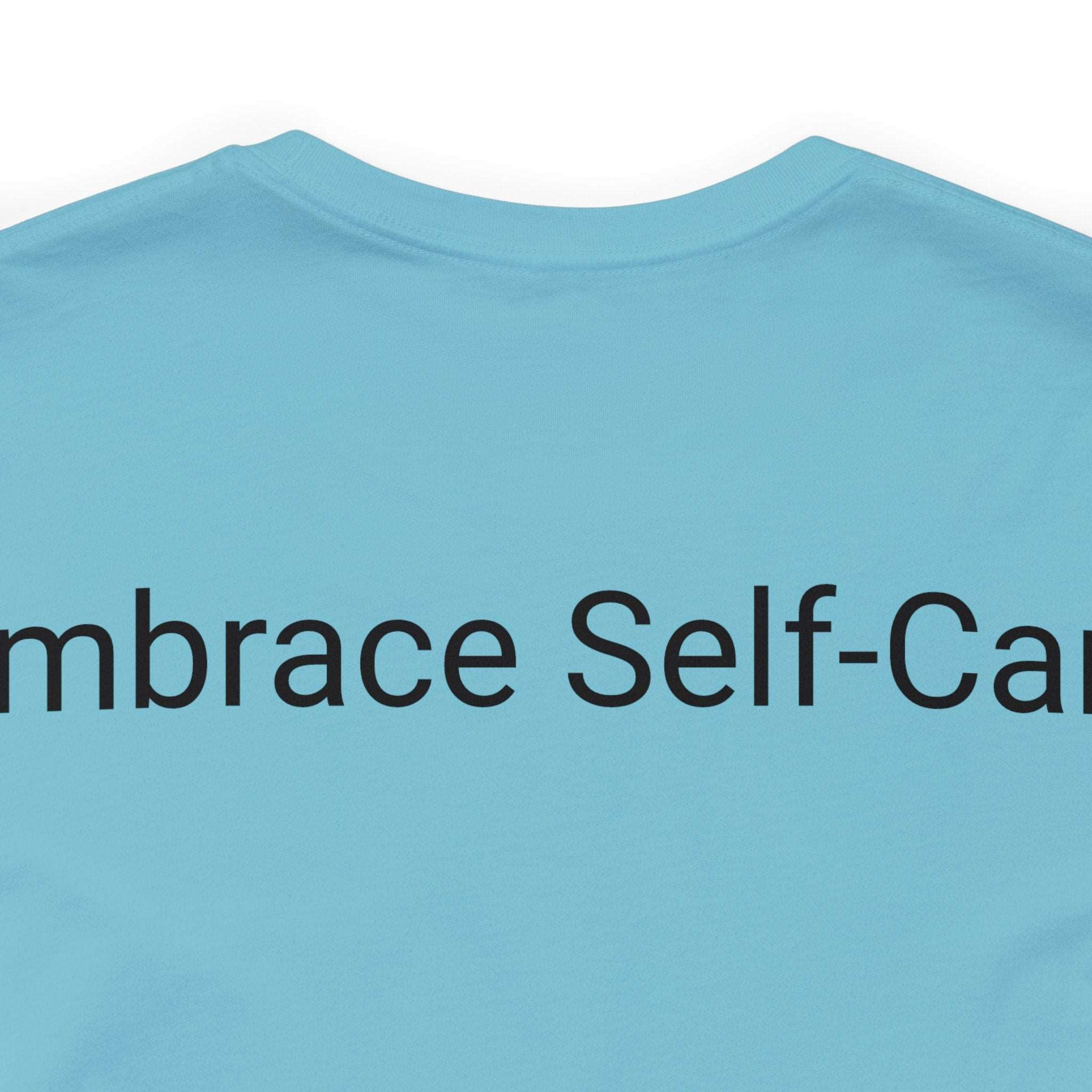 Embrace Self-Care Jersey Tee - Bella+Canvas 3001 Heather Mauve Airlume Cotton Bella+Canvas 3001 Crew Neckline Jersey Short Sleeve Lightweight Fabric Mental Health Support Retail Fit Tear-away Label Tee Unisex Tee T-Shirt 14708835782547081730_2048_b8ccd954-0a1d-4031-a69a-7c0d67f55efb Printify