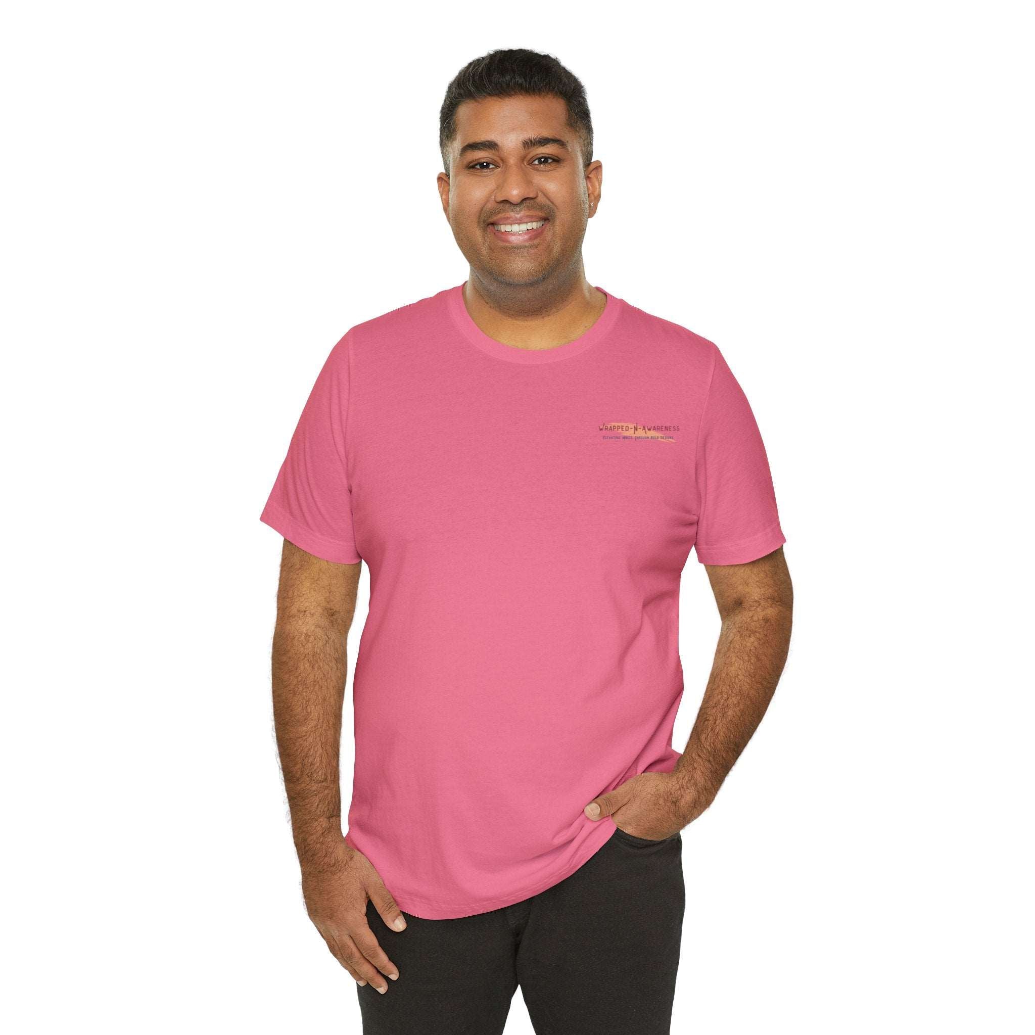 Brave Blossoms Jersey Tee - Bella+Canvas 3001 Charity Pink Classic Tee Comfortable Tee Cotton T-Shirt Graphic Tee JerseyTee Statement Shirt T-shirt Tee Unisex Apparel T-Shirt 15313111160956690637_2048_a081d501-3453-4538-afe5-fd25aef14423 Printify