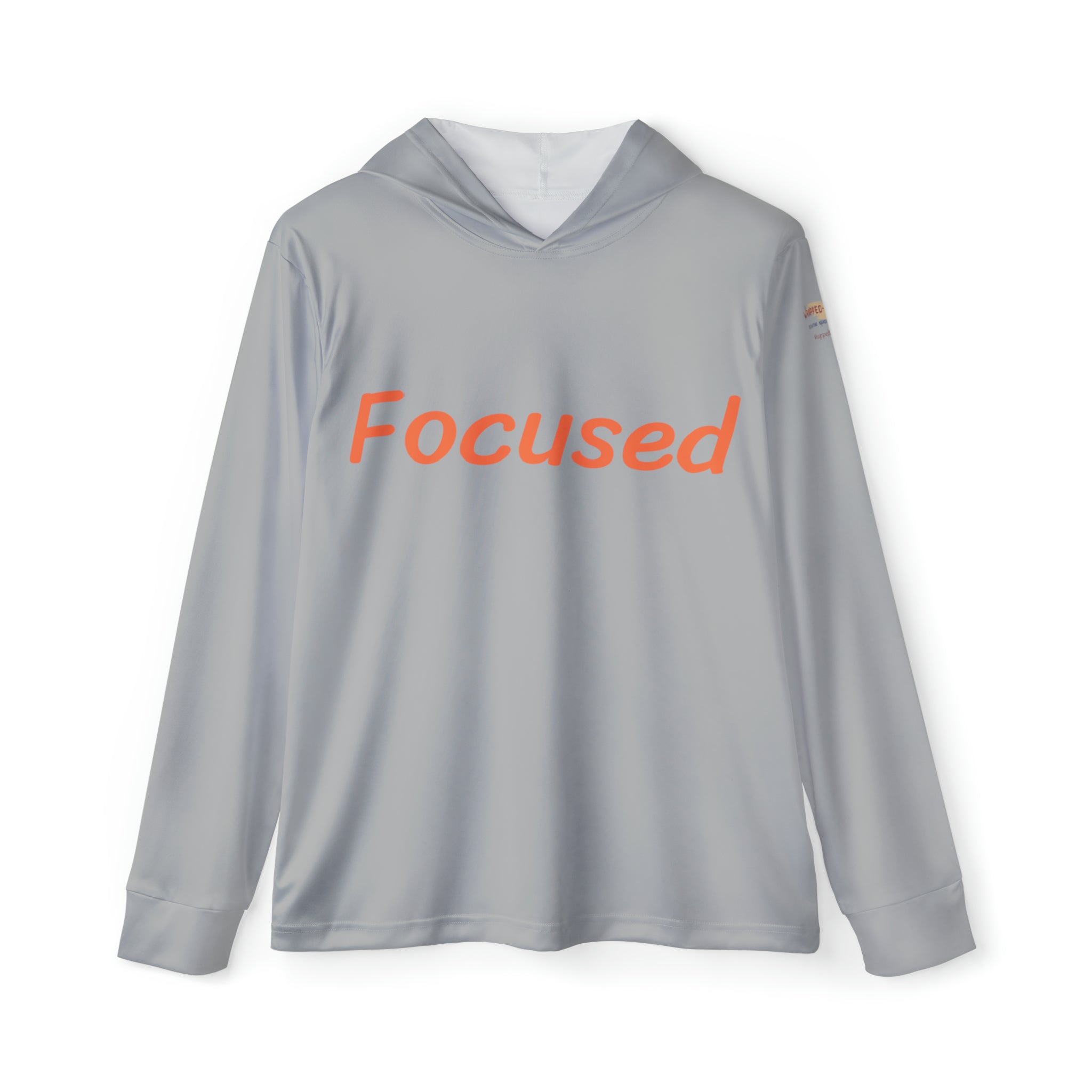 Focused Men's Sports Warmup Hoodie: Stay on Target Activewear Durable Fabric Made in USA Men's Hoodie Mental Health Support Moisture-wicking Performance Apparel Quality Control Sports Warmup UPF 50+ All Over Prints 15414979114985489168_2048 Printify