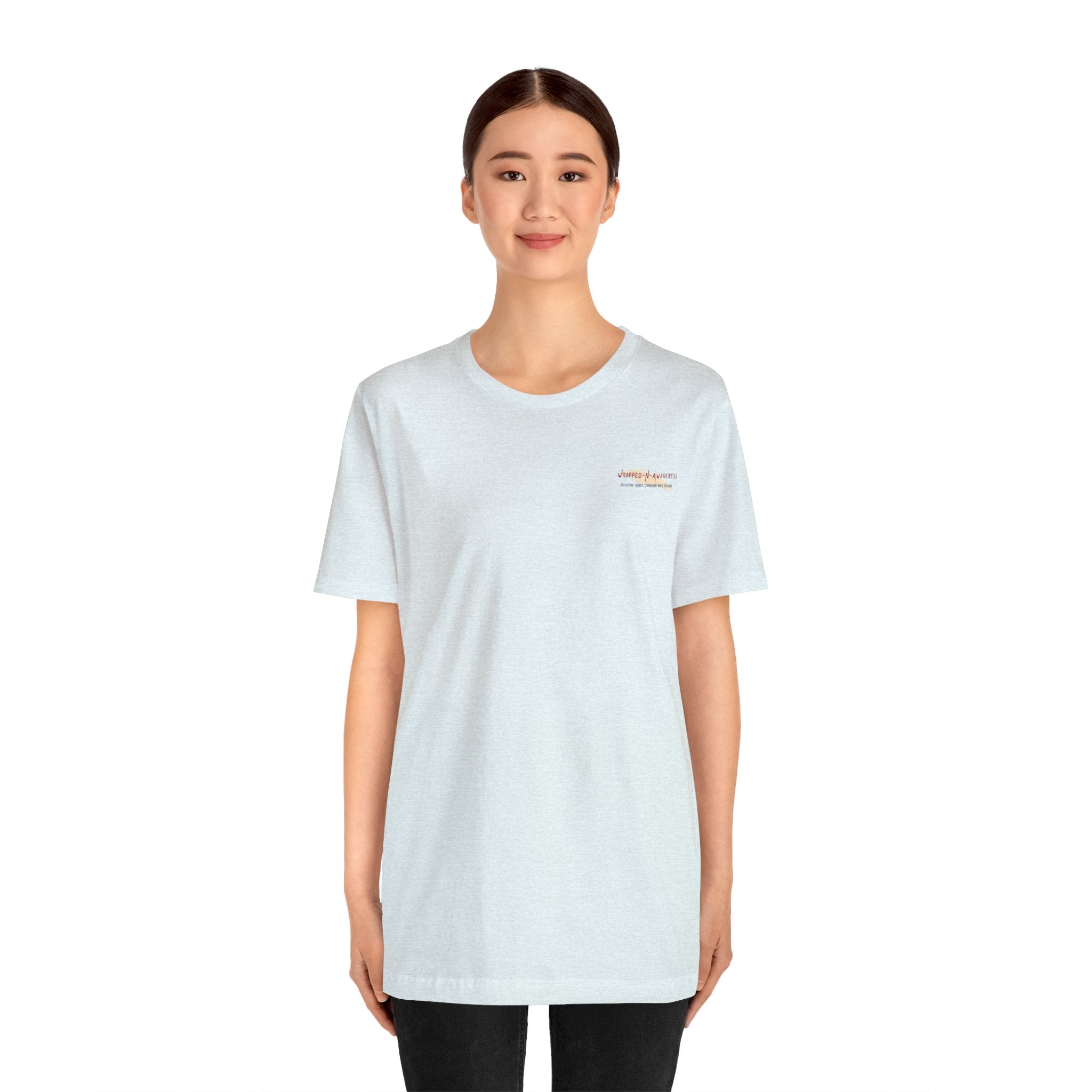 Find Your Balance Jersey Tee - Bella+Canvas 3001 Heather Mauve Airlume Cotton Bella+Canvas 3001 Crew Neckline Jersey Short Sleeve Lightweight Fabric Mental Health Support Retail Fit Tear-away Label Tee Unisex Tee T-Shirt 15729587755403211497_2048 Printify
