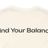 Find Your Balance Jersey Tee - Bella+Canvas 3001 Heather Mauve Airlume Cotton Bella+Canvas 3001 Crew Neckline Jersey Short Sleeve Lightweight Fabric Mental Health Support Retail Fit Tear-away Label Tee Unisex Tee T-Shirt 16181054993527844010_2048_603c93ab-57c8-46d2-a5c4-c83d5f7fb0ce Printify