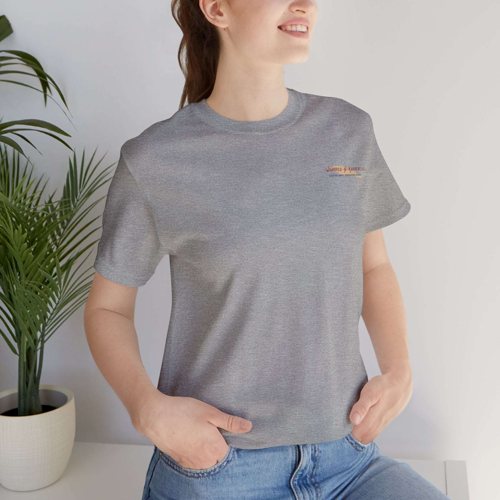 Find Your Balance Jersey Tee - Bella+Canvas 3001 Athletic Heather Airlume Cotton Bella+Canvas 3001 Crew Neckline Jersey Short Sleeve Lightweight Fabric Mental Health Support Retail Fit Tear-away Label Tee Unisex Tee T-Shirt 162264553114829451_2048_16ee0734-a28a-4840-8e91-828daa97d404 Printify