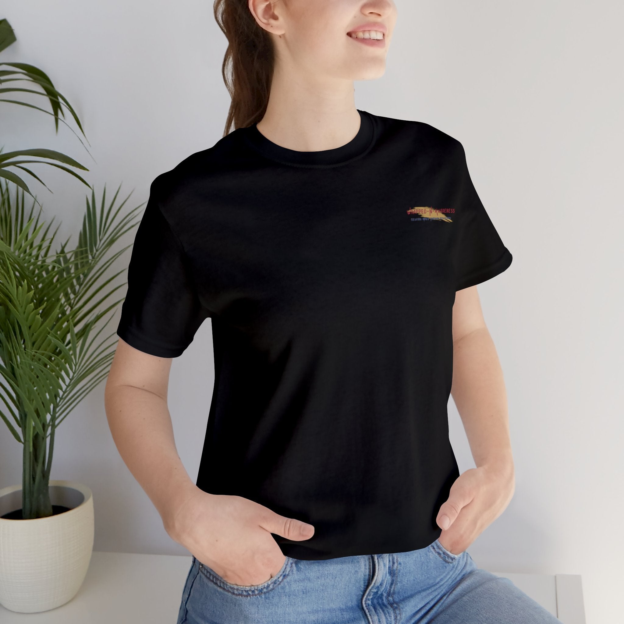 Progress Over Perfection Tee - Bella+Canvas 3001 Yellow Airlume Cotton Bella+Canvas 3001 Crew Neckline Jersey Short Sleeve Lightweight Fabric Mental Health Support Retail Fit Tear-away Label Tee Unisex Tee T-Shirt 16938651220655687482_2048 Printify