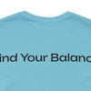 Find Your Balance Jersey Tee - Bella+Canvas 3001 Heather Mauve Airlume Cotton Bella+Canvas 3001 Crew Neckline Jersey Short Sleeve Lightweight Fabric Mental Health Support Retail Fit Tear-away Label Tee Unisex Tee T-Shirt 17451149518749190060_2048_5a50f89a-32af-4442-a6b8-ed5ce7da4919 Printify