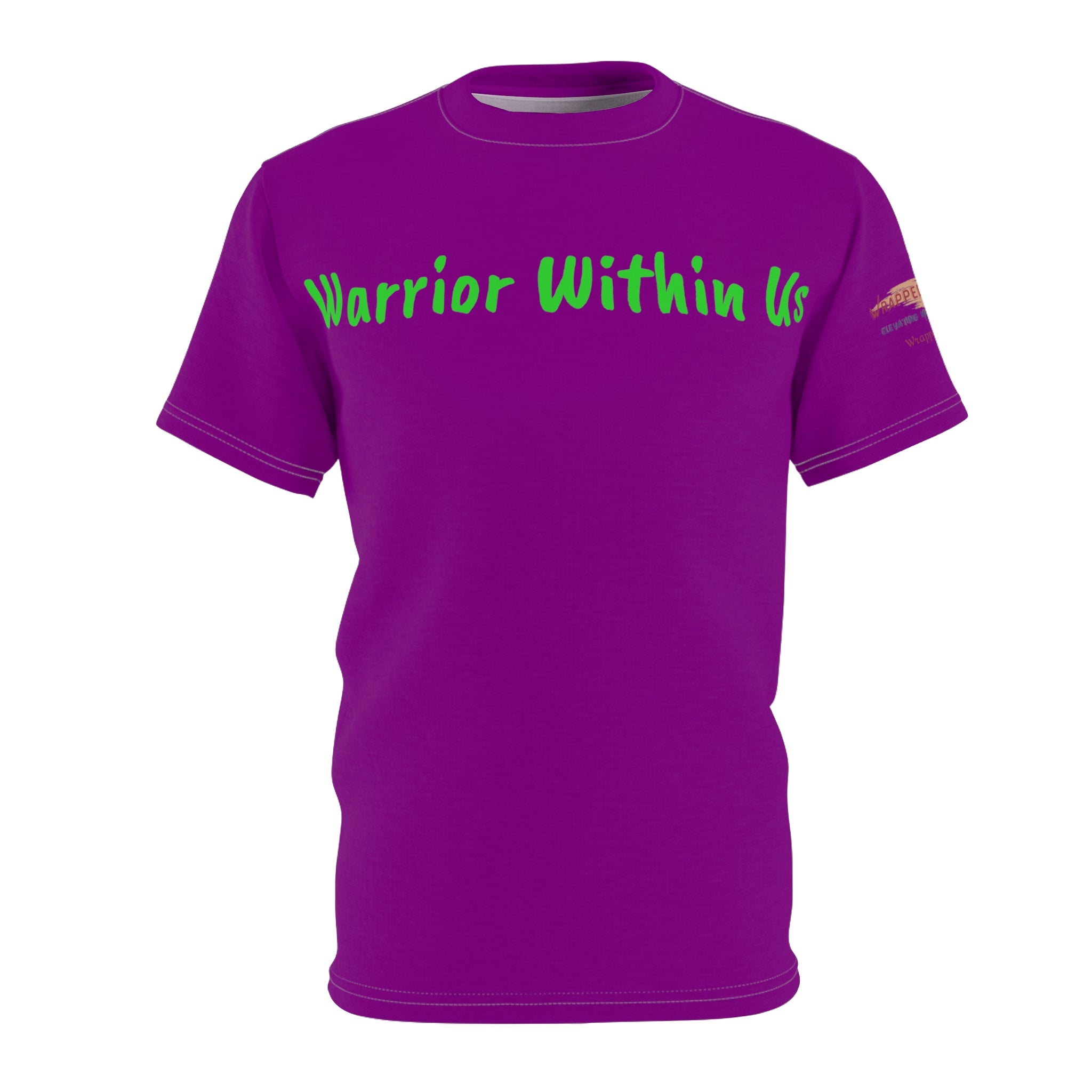 Warrior Within Us Cut & Sew Tee White stitching 4 oz. Athleisure Wear Comfort Cut & Sew Donation Initiative Polyester Stigma Strength Tee Unisex Warrior Within Us All Over Prints 17690293129539678235_2048 Printify