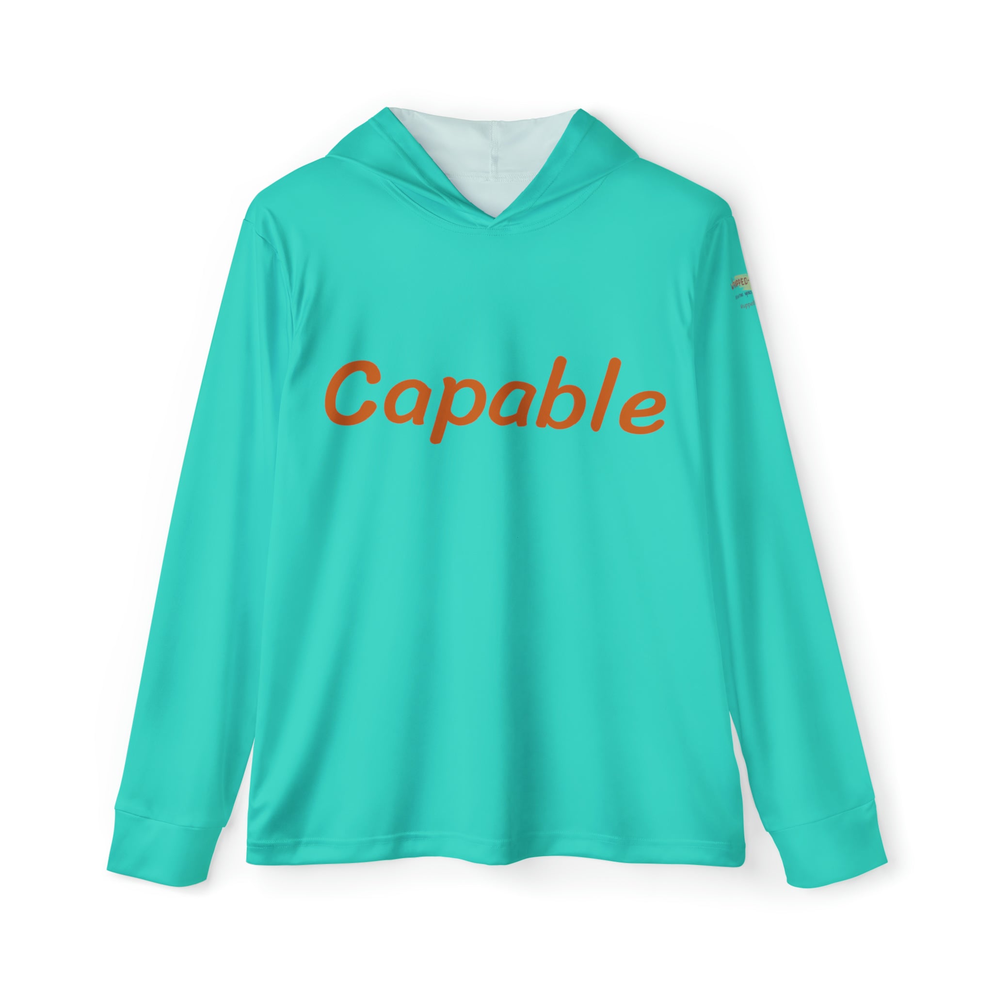 Capable Men's Warmup Hoodie: Elevate Performance Activewear Durable Fabric Made in USA Men's Hoodie Mental Health Support Moisture-wicking Performance Apparel Quality Control Sports Warmup UPF 50+ All Over Prints 2212244863988457185_2048 Printify