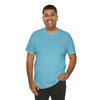 Inspire Growth Jersey Tee - Bella+Canvas 3001 Turquoise Airlume Cotton Bella+Canvas 3001 Crew Neckline Jersey Short Sleeve Lightweight Fabric Mental Health Support Retail Fit Tear-away Label Tee Unisex Tee T-Shirt 3452618510700962982_2048 Printify