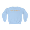 I Am Grateful Fleece Sweatshirt: Positive Vibes Light Blue Comfy Sweater Cozy Sweatshirt Crewneck Sweatshirt Fleece Pullover Graphic Sweatshirt Men's Sweatshirt Streatwear Sweatshirt Warm Outerwear Women's Sweatshirt Sweatshirt 346048475718987757_2048 Printify