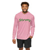 Strong Men's Warmup Hoodie: Unleash Your Strength Activewear Durable Fabric Made in USA Men's Hoodie Mental Health Support Moisture-wicking Performance Apparel Quality Control Sports Warmup UPF 50+ All Over Prints 4537267090996416537_2048 Printify
