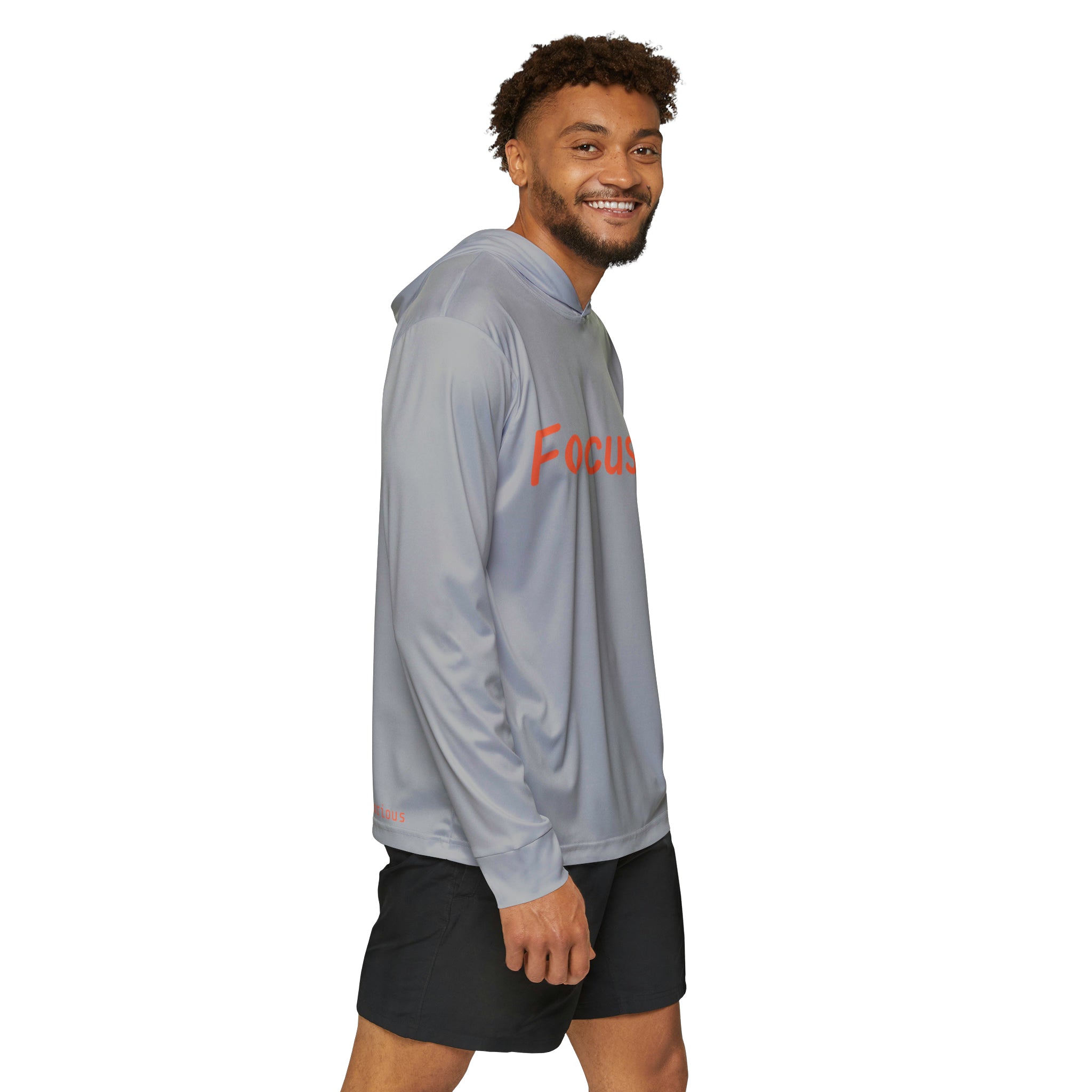 Focused Men's Sports Warmup Hoodie: Stay on Target Activewear Durable Fabric Made in USA Men's Hoodie Mental Health Support Moisture-wicking Performance Apparel Quality Control Sports Warmup UPF 50+ All Over Prints 4707196213125953518_2048 Printify