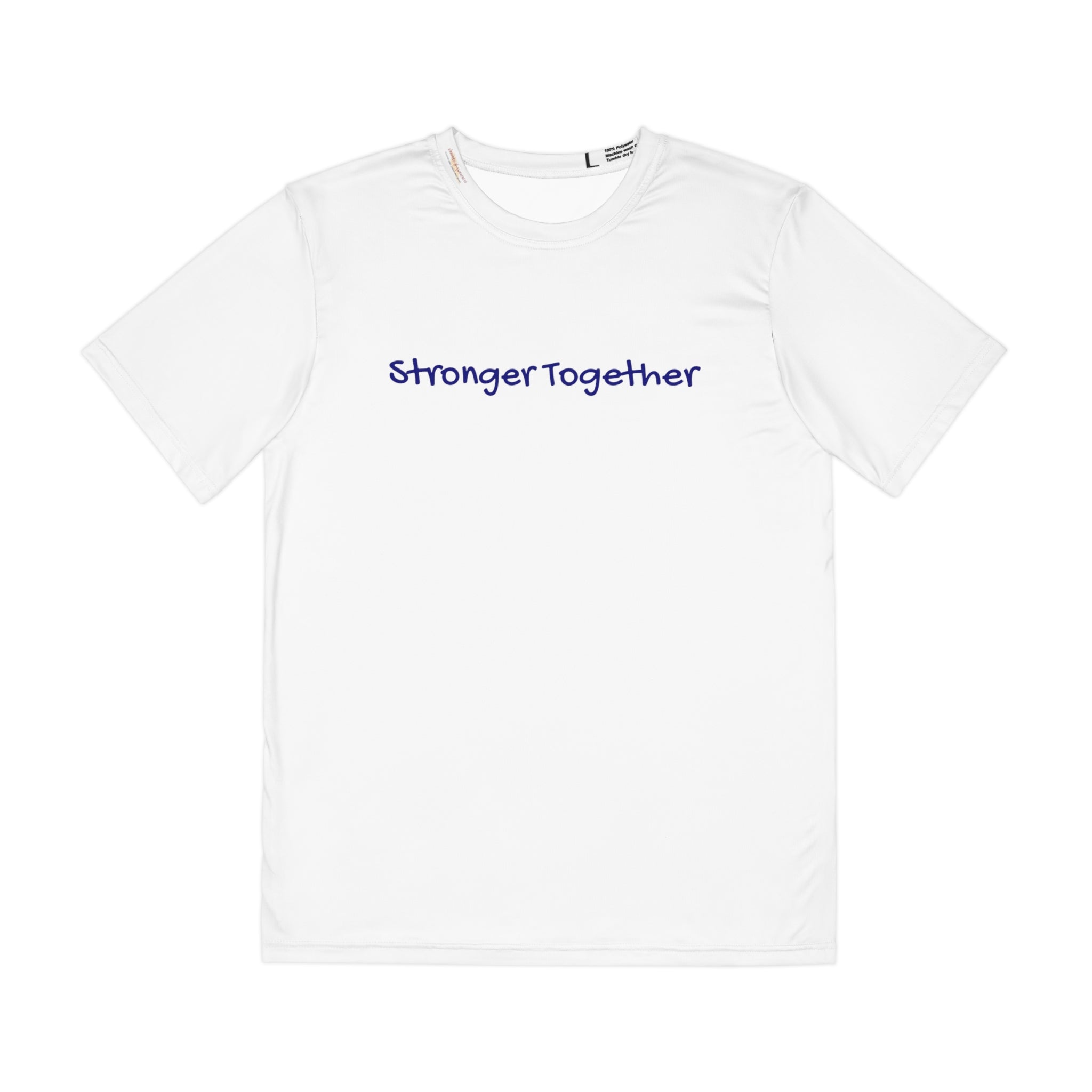 Stronger T-shirt: Comfort and Resilience Athleisure Wear Comfort Pledge Donation Polyester Resilience Strength All Over Prints 5554009657437083899_2048 Printify