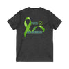 Vote 4 Awareness V-Neck T-Shirt Dark Grey Heather Basic T-Shirt Casual Shirt Classic Tee Comfortable Tee Cotton T-Shirt Everyday Wear Graphic Tee Statement Shirt T-shirt Tee Collection Tee for all Tee for Men Tee for Women Unisex Apparel Vintage Tee V-neck 5715952653451711539_2048_62f77d39-1237-488f-aa7b-1a8fc1093822 Printify