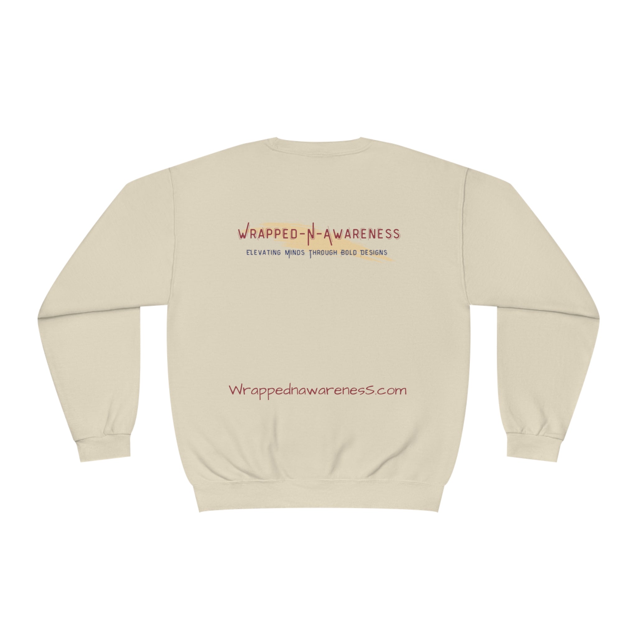 I Am Compassionate Fleece Crew: Sustainable Blend Sandstone Comfy Sweater Cozy Sweatshirt Crewneck Sweatshirt Fleece Pullover Graphic Sweatshirt Men's Sweatshirt Streatwear Sweatshirt Warm Outerwear Women's Sweatshirt Sweatshirt 6129556051577572173_2048 Printify