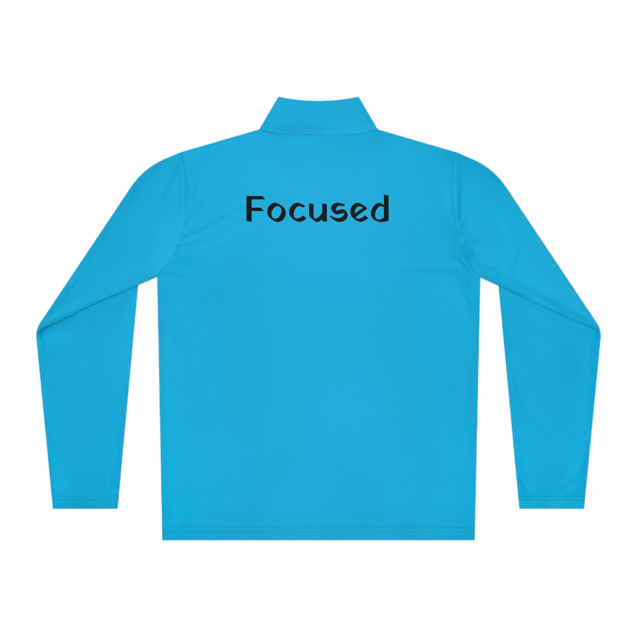 Focused Q-Zip Pullover: Champion Mental Health Atomic Blue Casual Pullover Cozy Pullover Graphic Pullover Layering Piece Lightweight Pullover Men's Pullover Pullover Stylish Pullover Trendy Pullover Women's Pullover Long-sleeve 6669072411175160766_2048 Printify