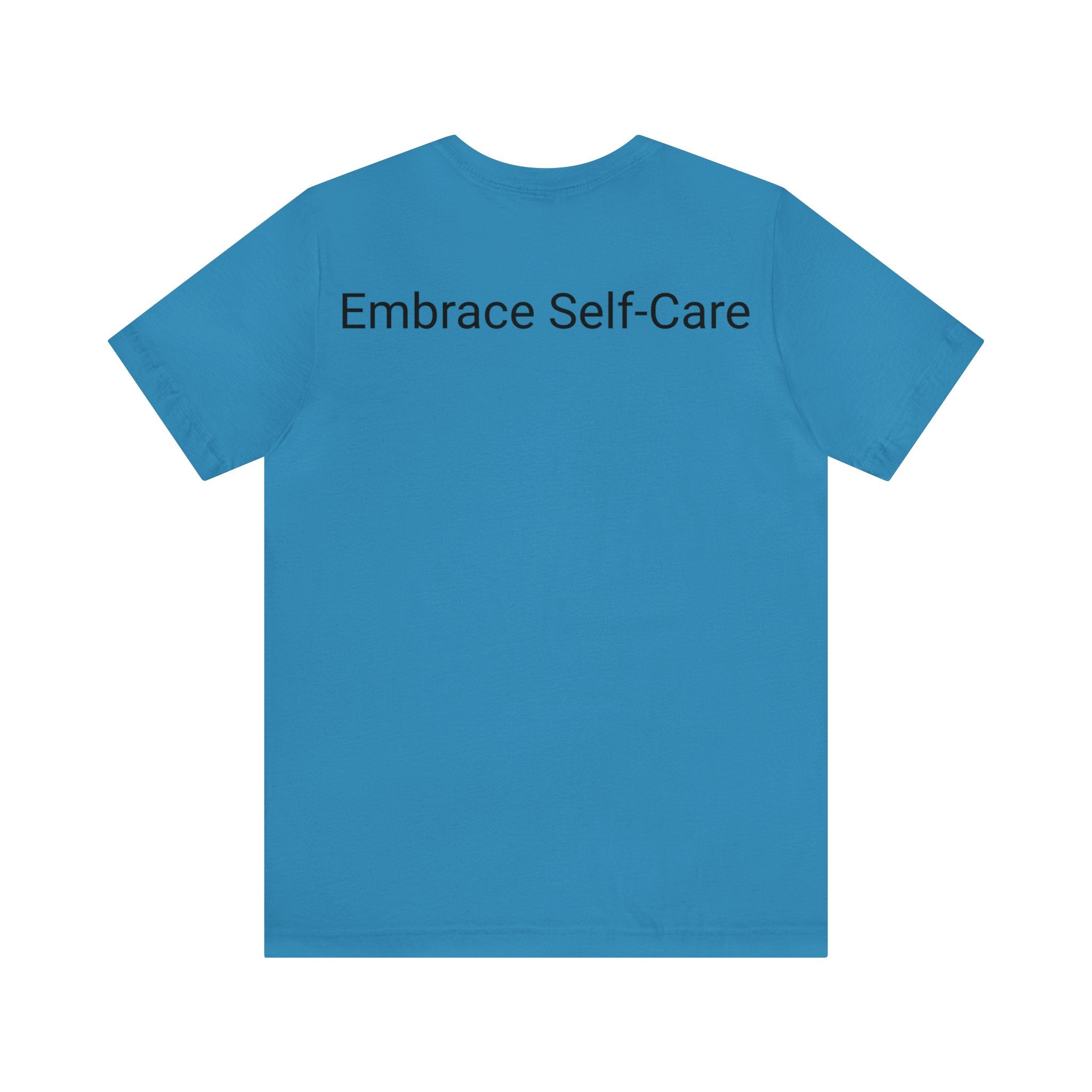Embrace Self-Care Jersey Tee - Bella+Canvas 3001 Heather Mauve Airlume Cotton Bella+Canvas 3001 Crew Neckline Jersey Short Sleeve Lightweight Fabric Mental Health Support Retail Fit Tear-away Label Tee Unisex Tee T-Shirt 7184070433242421147_2048 Printify