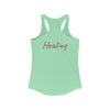 Healing Racerback Tank: Fashion meets mental health Solid Mint Activewear Athletic Tank Gym Clothes Performance Tank Racerback Sleeveless Top Sporty Apparel Tank Top Women's Tank Workout Gear Yoga Tank Tank Top 8336994139549456386_2048_8138603d-a7b6-479a-b36e-6c6f0c249ebf Printify