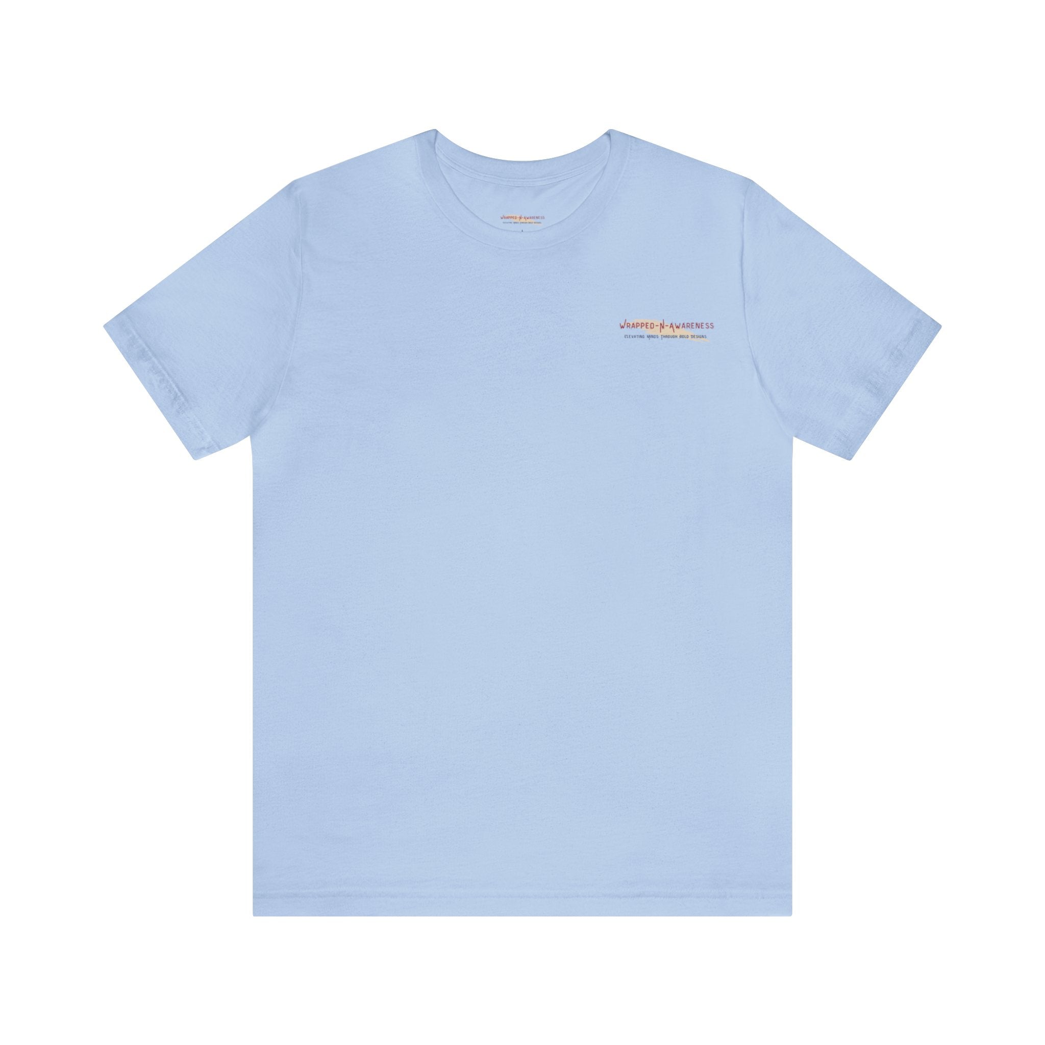 Mindfulness Heals Wounds Tee - Bella+Canvas 3001 Turquoise Airlume Cotton Bella+Canvas 3001 Crew Neckline Jersey Short Sleeve Lightweight Fabric Mental Health Support Retail Fit Tear-away Label Tee Unisex Tee T-Shirt 848862650415422933_2048 Printify