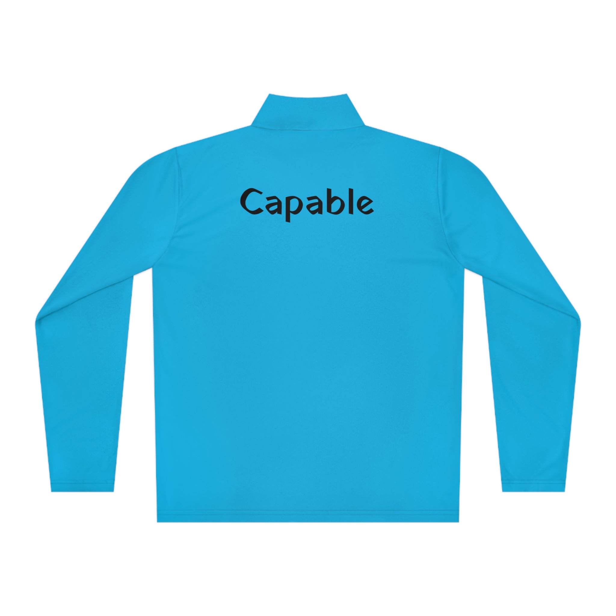 Sport-Tek® Competitor™ Capable 1/4-Zip Pullover Atomic Blue Casual Pullover Cozy Pullover Graphic Pullover Layering Piece Lightweight Pullover Men's Pullover Pullover Stylish Pullover Trendy Pullover Women's Pullover Long-sleeve 8597580021027104827_2048 Printify
